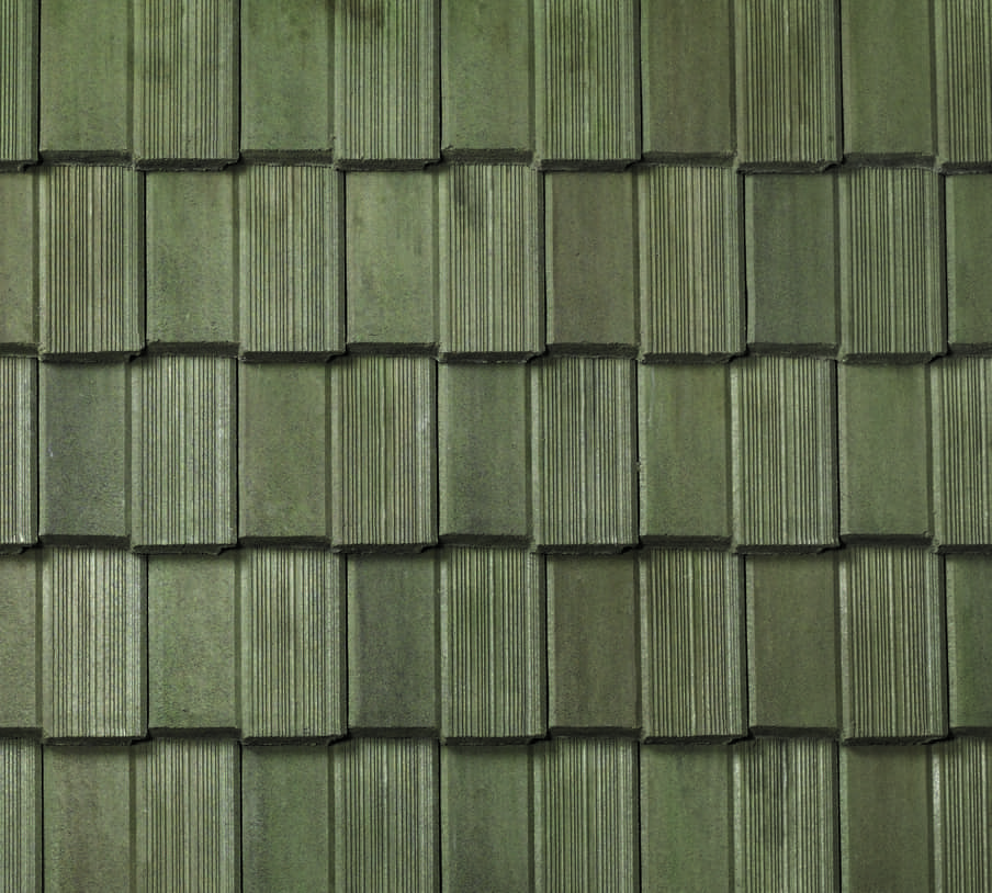 BORAL Saxony Split Old English Thatch Prairie Green Swatch