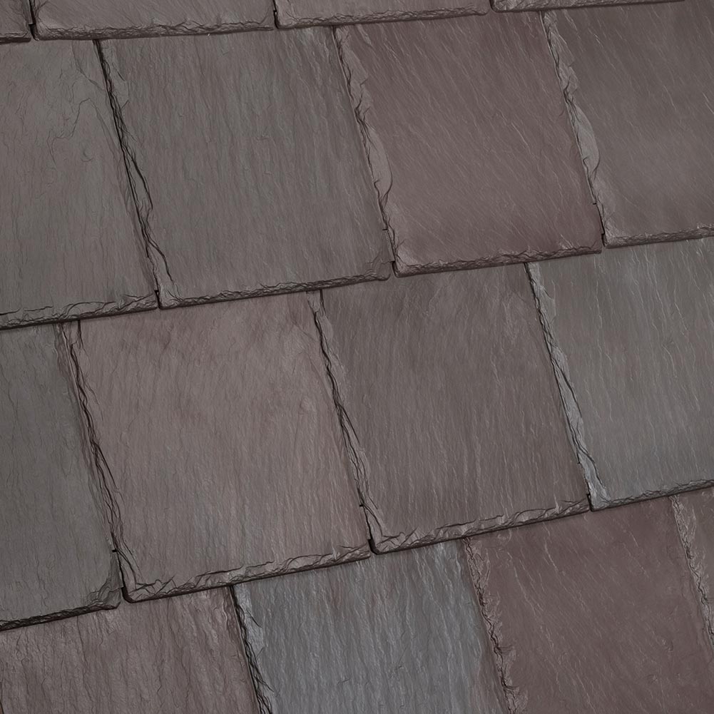 DaVinci Roofscapes Bellaforte Slate Brownstone Swatch