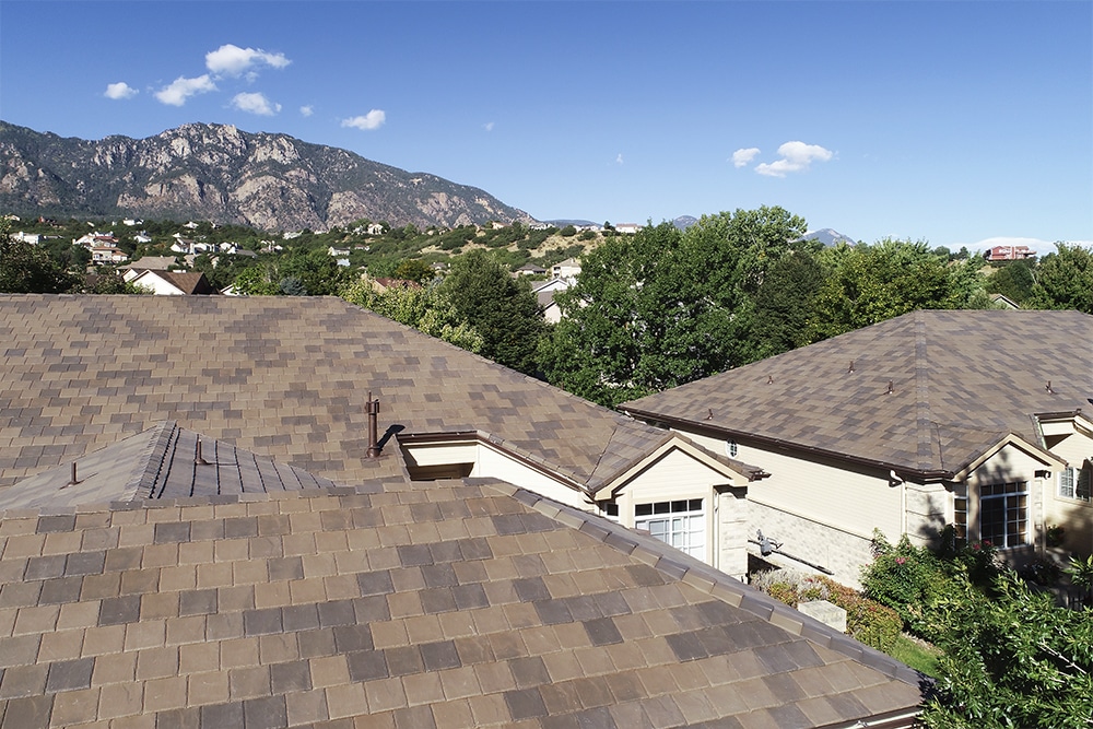 DaVinci Roofscapes Bellaforte Slate Canyon House