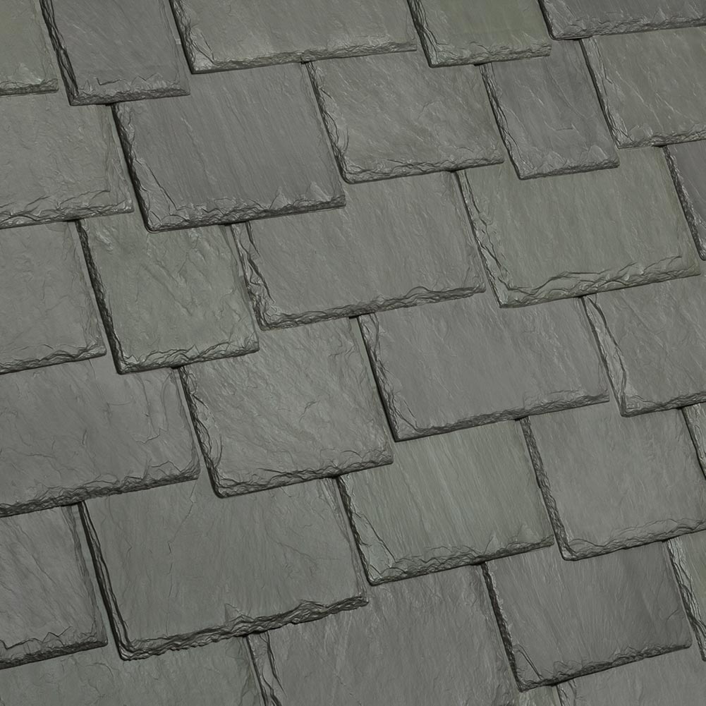 DaVinci Roofscapes Multi-Width Slate Evergreen Swatch