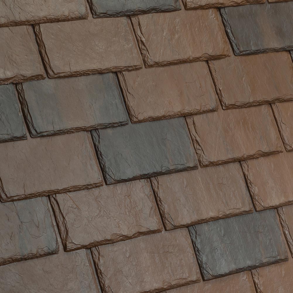 DaVinci Roofscapes Single-Width Slate Canyon Swatch