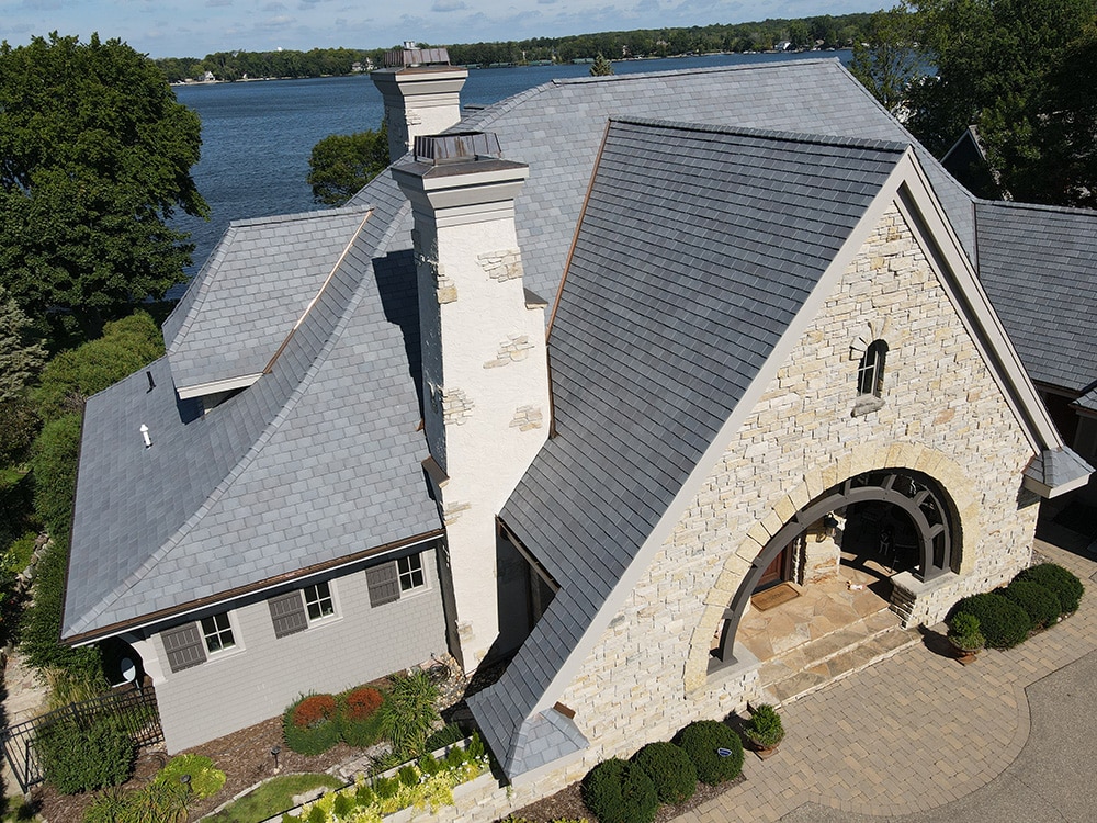 DaVinci Roofscapes Single-Width Slate European House