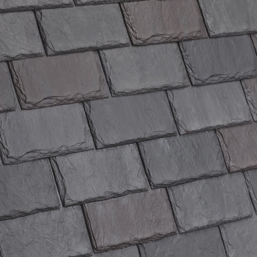 DaVinci Roofscapes Single-Width Slate European Swatch