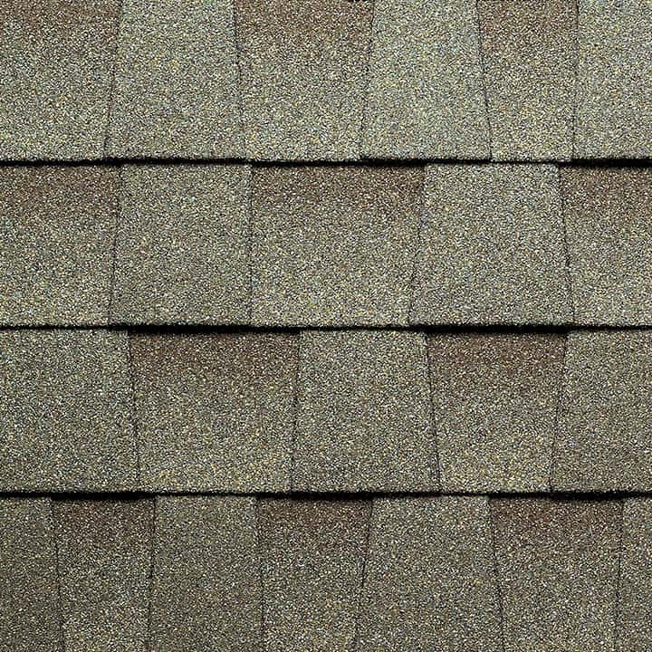 GAF Timberline Cool Series Weathered Wood Swatch