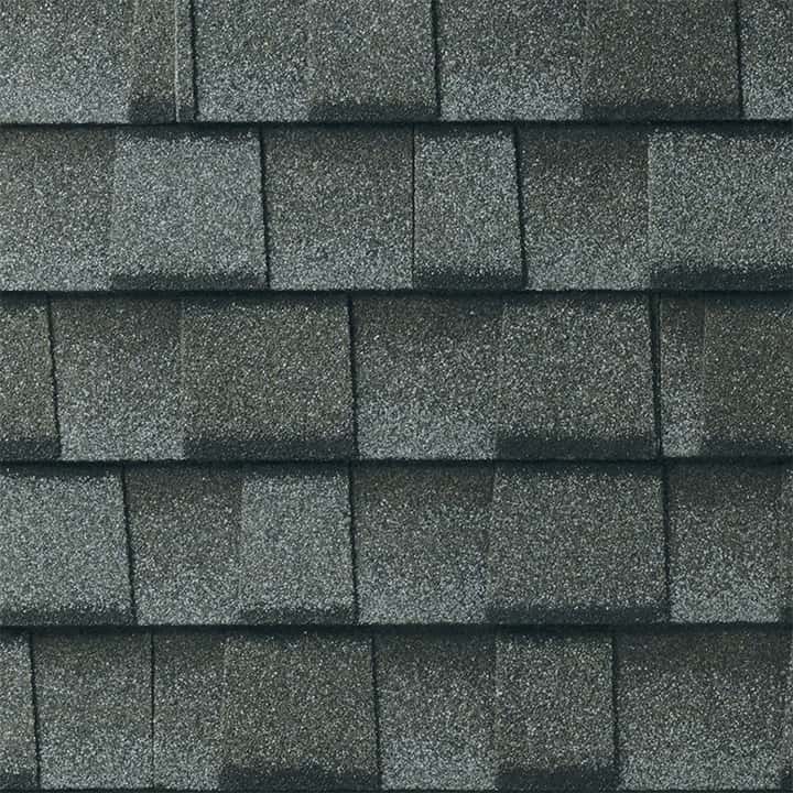 GAF Timberline UHD With Dual Shadow Line Pewter Gray Swatch