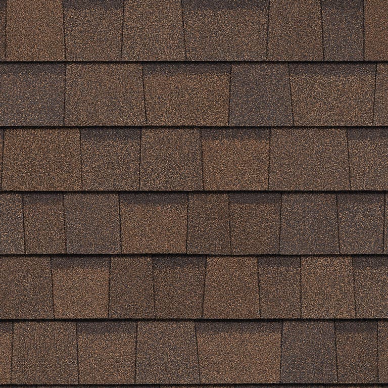 Owens Corning Duration® COOL Forest Brown Swatch