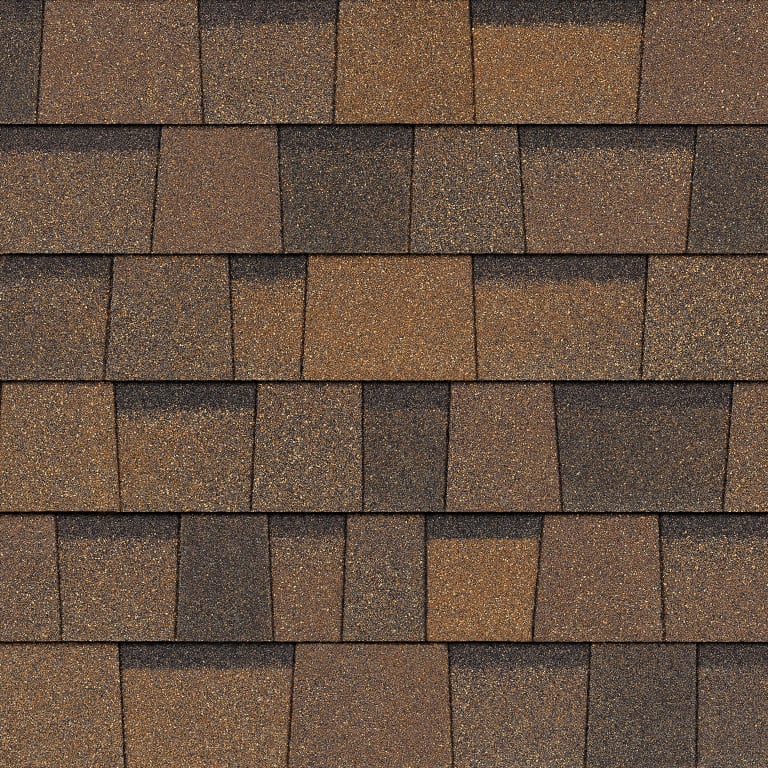 Owens Corning Duration® COOL Plus Shingles Prairie Wood Swatch