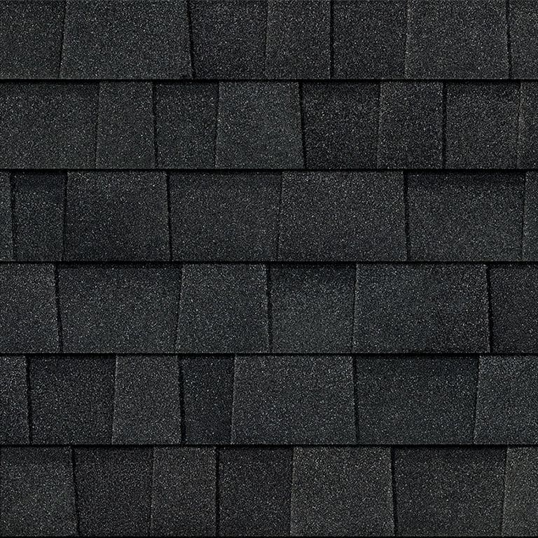 Owens Corning TruDefinition® Duration® MAX® Shingles Carbon Swatch