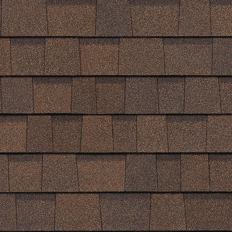 Owens Corning TruDefinition® Duration® MAX® Shingles Forest Brown Swatch