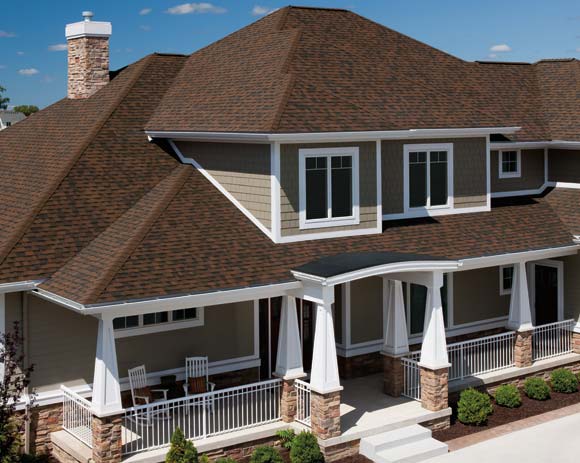 Owens Corning Duration® Premium Shingles Brownwood House