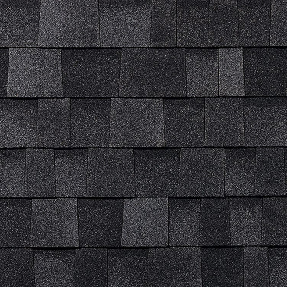 Owens Corning Duration® Premium Shingles Onyx Black Swatch