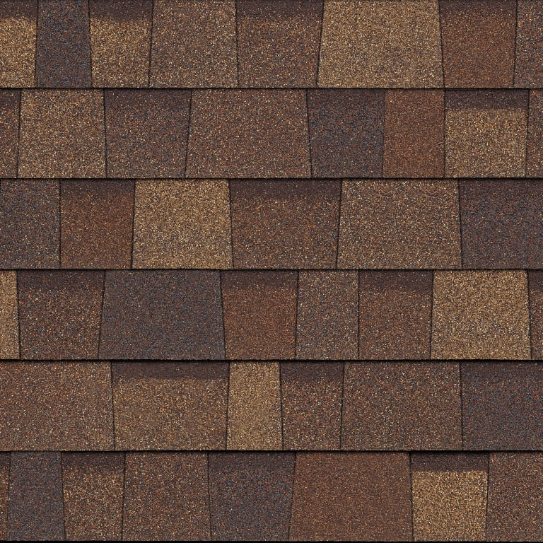 Owens Corning TruDefinition® Duration® Shingles + Designer Colors Desert Rose Swatch