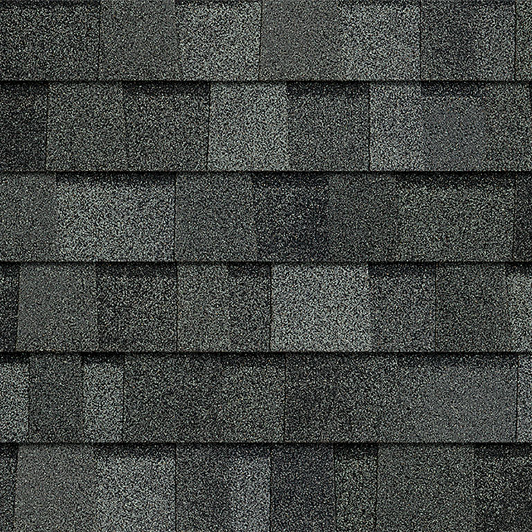 Owens Corning TruDefinition® Duration® Shingles + Designer Colors Estate Gray Swatch