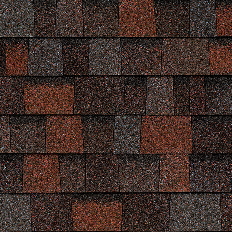 Owens Corning TruDefinition® Duration® Shingles + Designer Colors Merlot Swatch