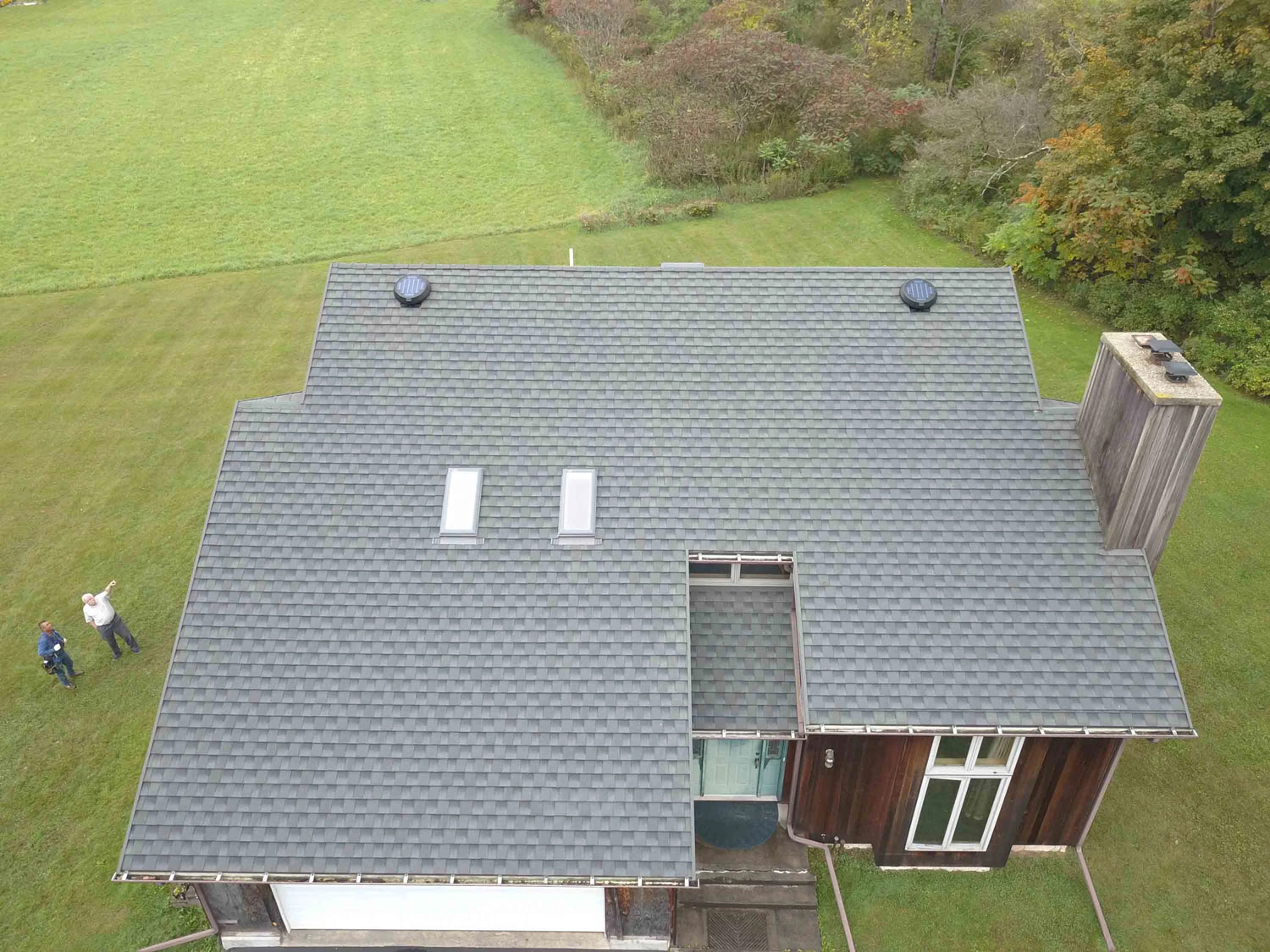 Tilcor CF Shingle Estate Grey House